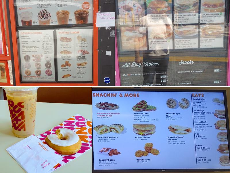 Dunkin' Menu