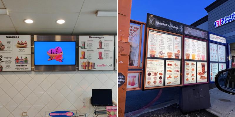 Dunkin' Menu