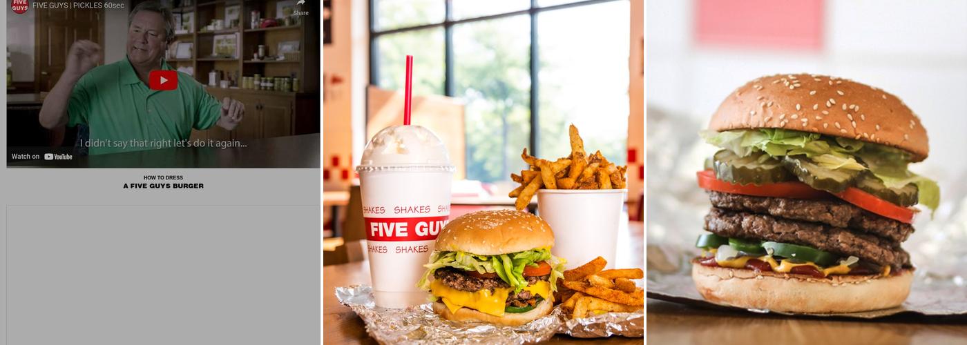 Five Guys Menu