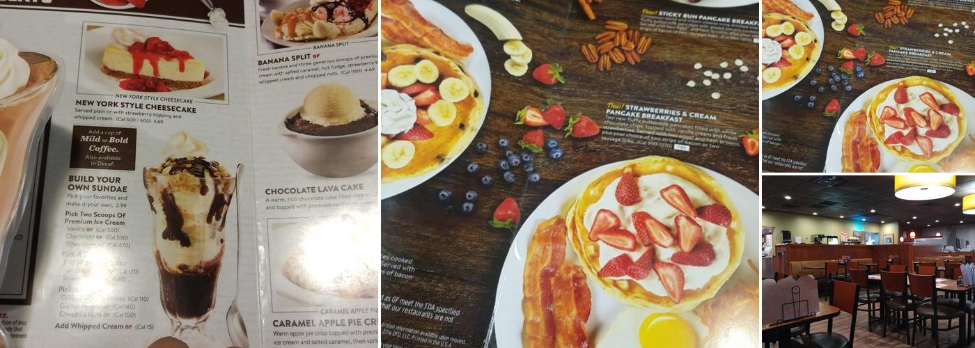 Denny's Restaurant Menu