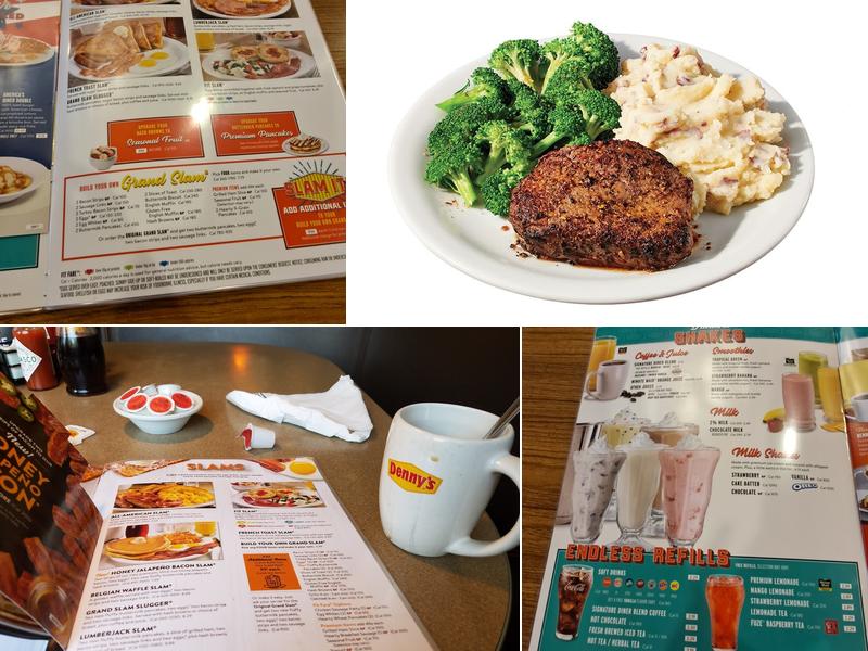 Denny's Restaurant Menu
