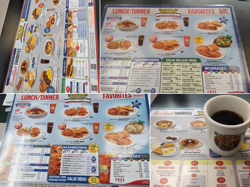 Waffle House Menu