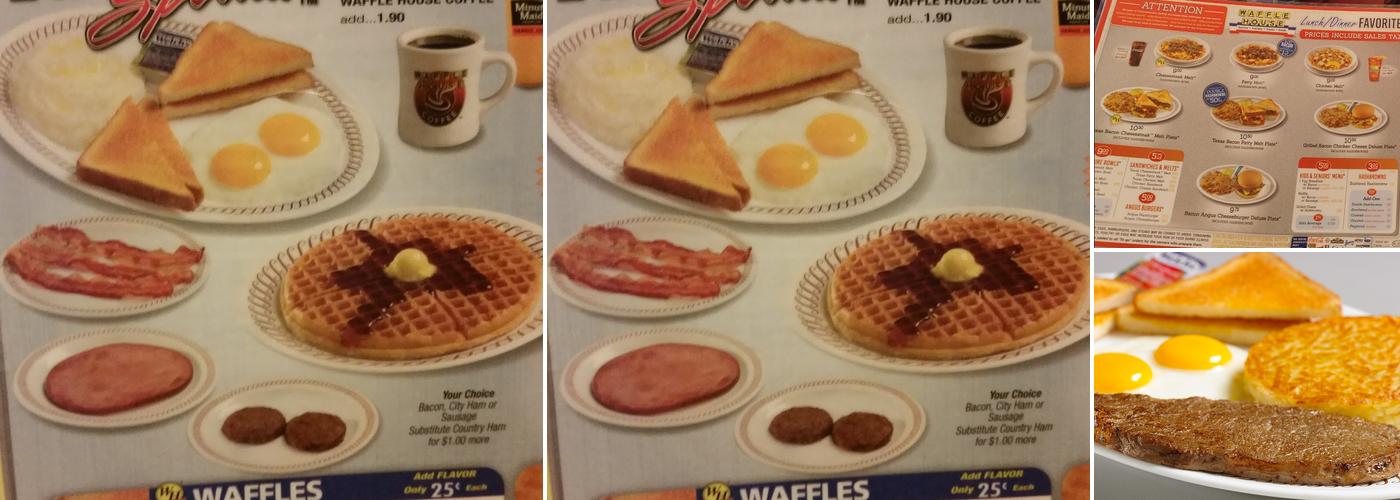 Waffle House Menu