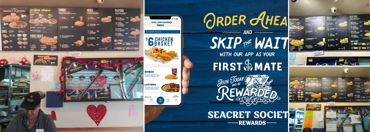Long John Silver's | A&W Menu