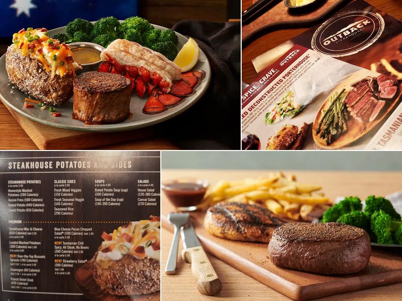 Outback Steakhouse Menu