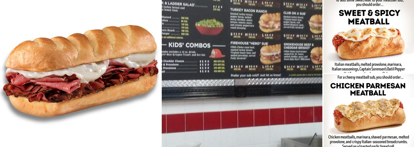 Firehouse Subs Meyerland Menu