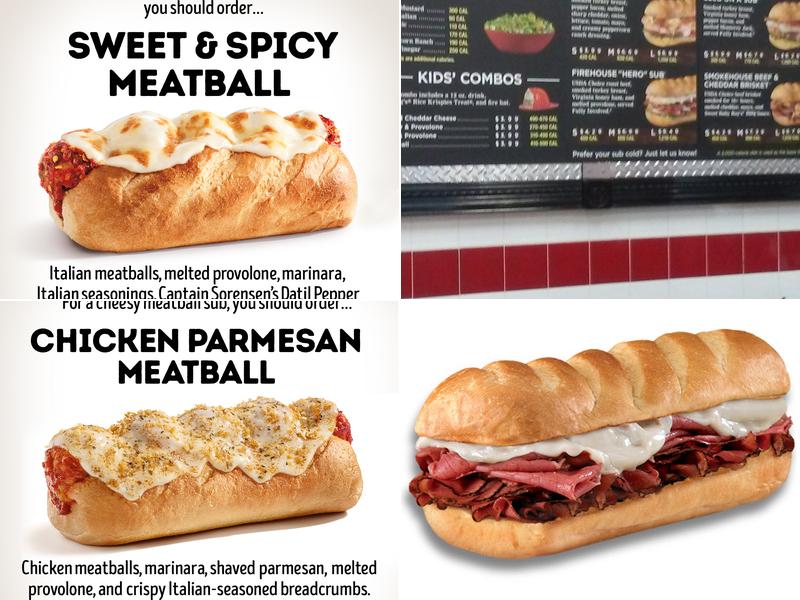 Firehouse Subs Meyerland Menu