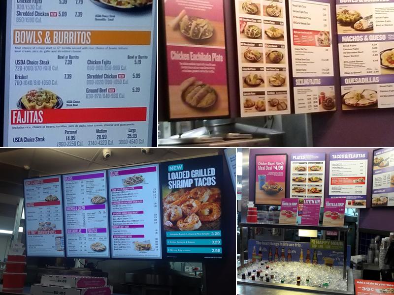 Taco Cabana Menu