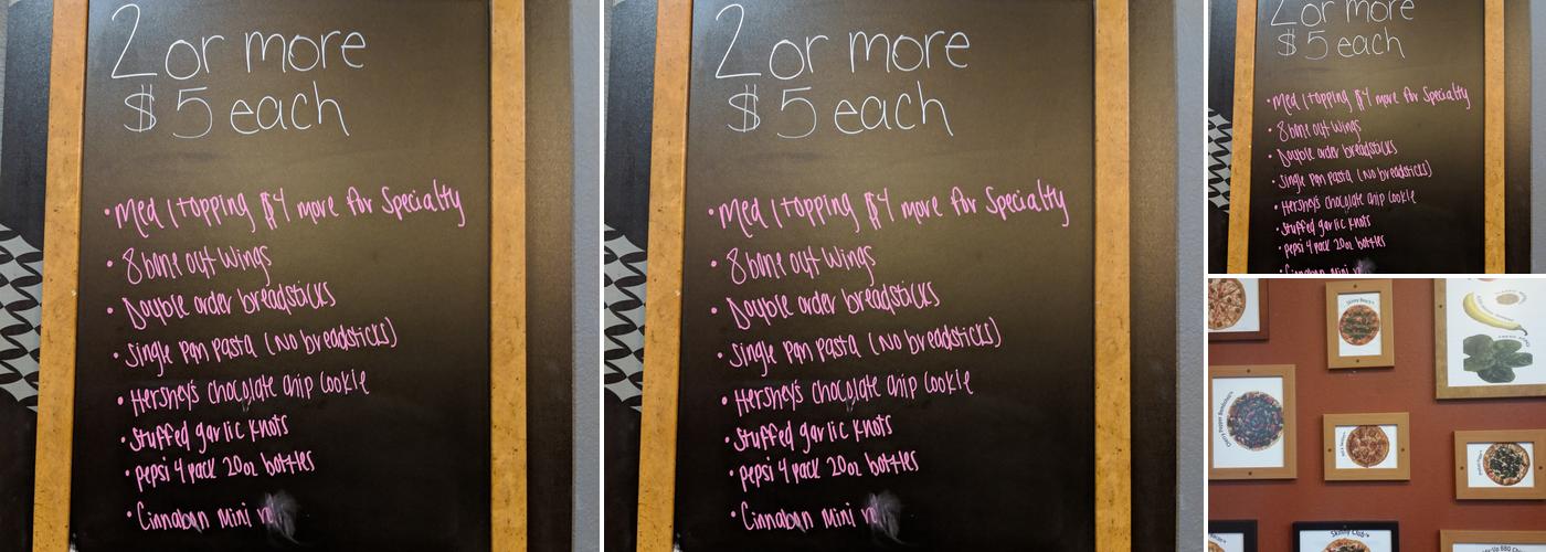 Pizza Hut Menu