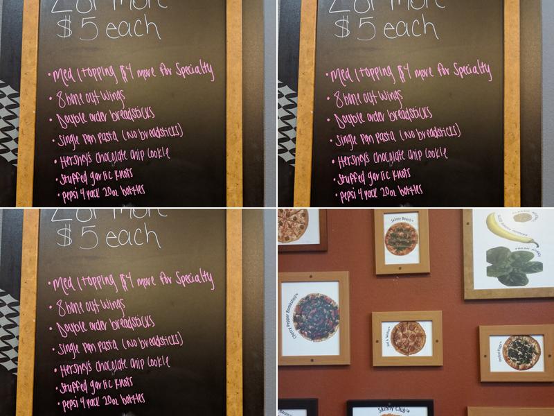 Pizza Hut Menu