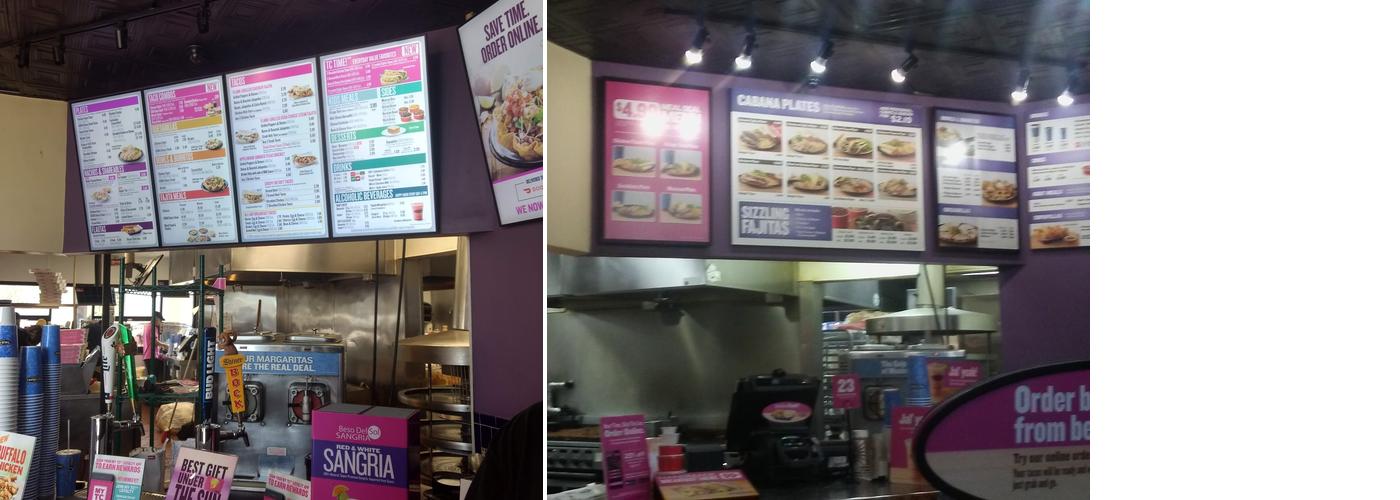 Taco Cabana Menu