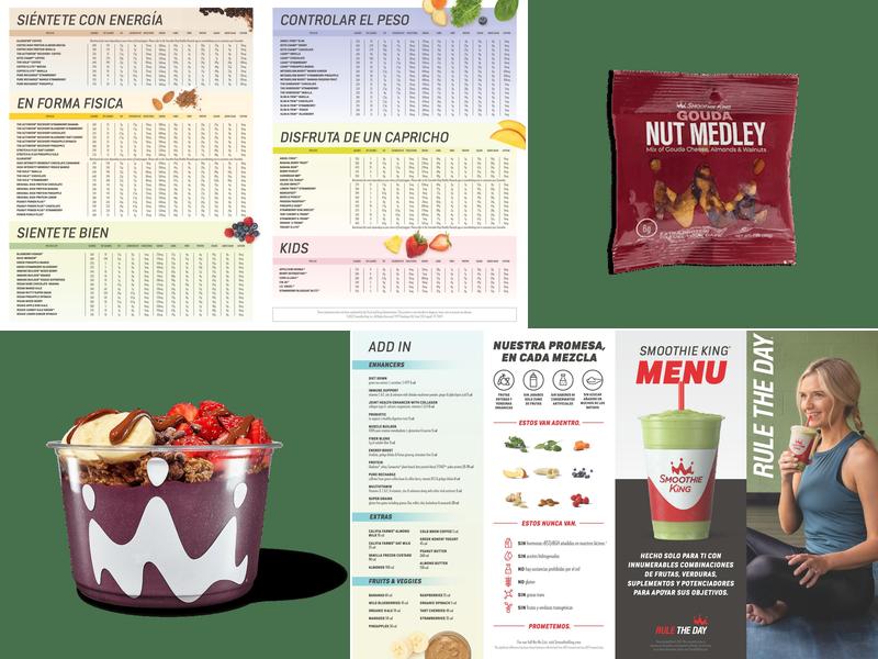 Smoothie King Menu