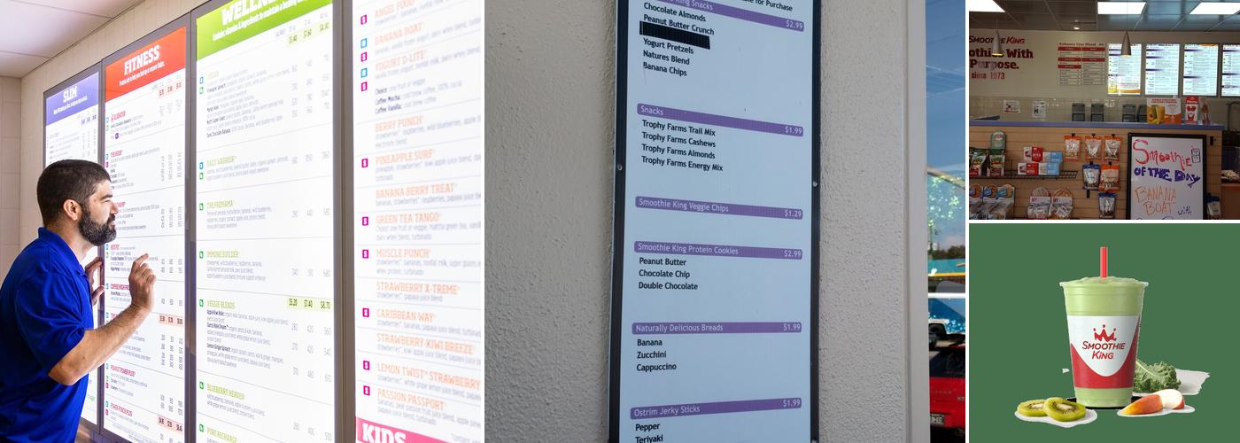 Smoothie King Menu