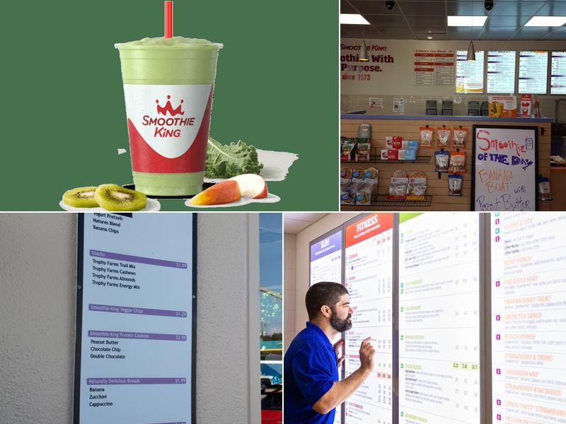 Smoothie King Menu