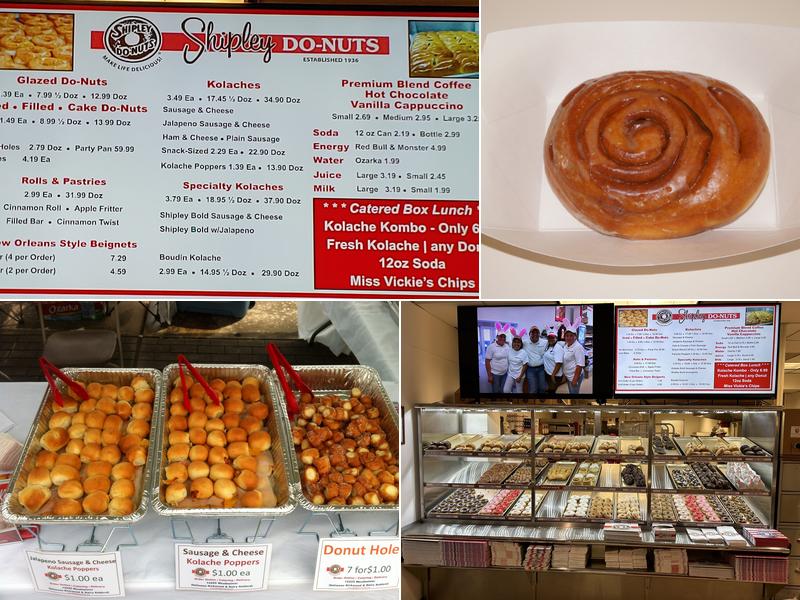 Shipley Do-Nuts Menu