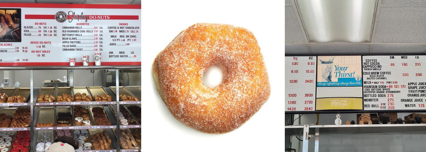 Shipley Do-Nuts Menu