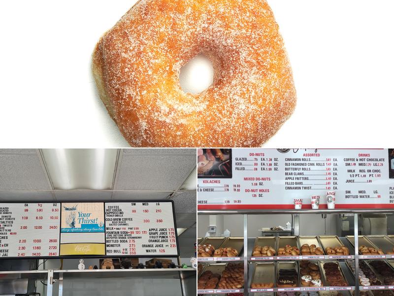 Shipley Do-Nuts Menu