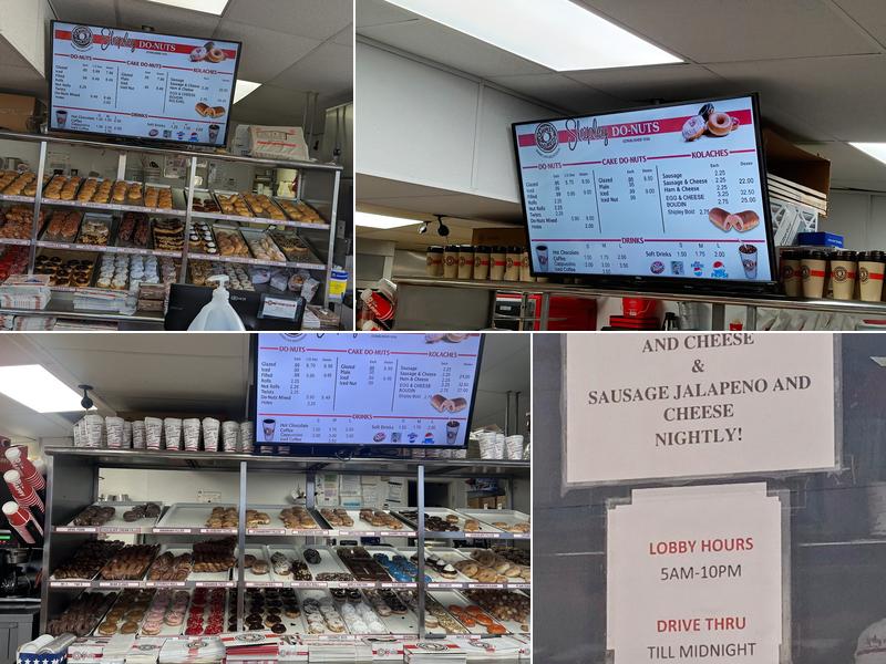 Shipley Do-Nuts Menu