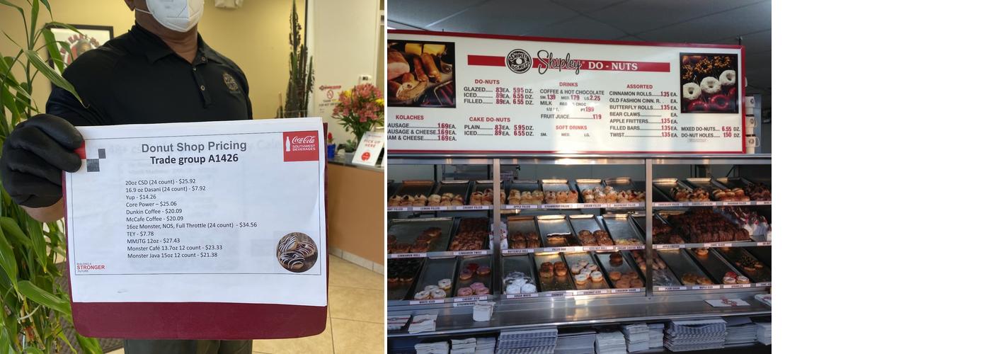 Shipley Do-Nuts Menu