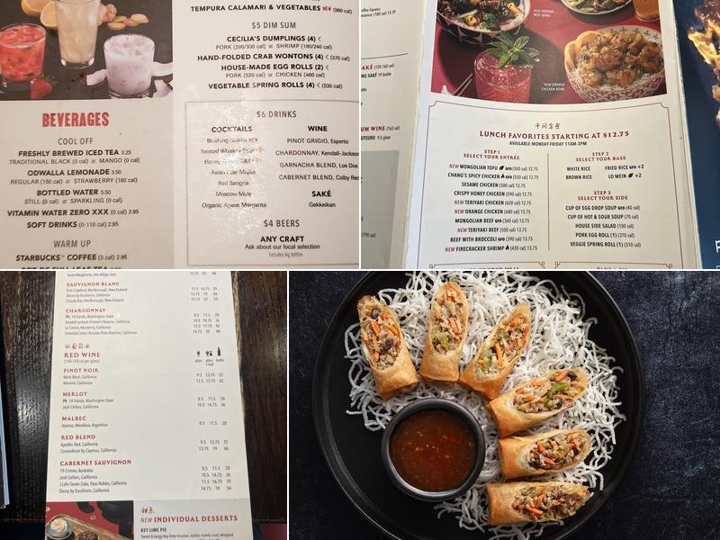 P.F. Chang's Menu