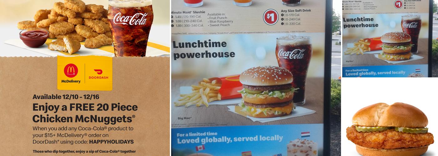 McDonald's Menu