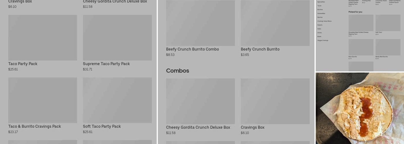Taco Bell Menu