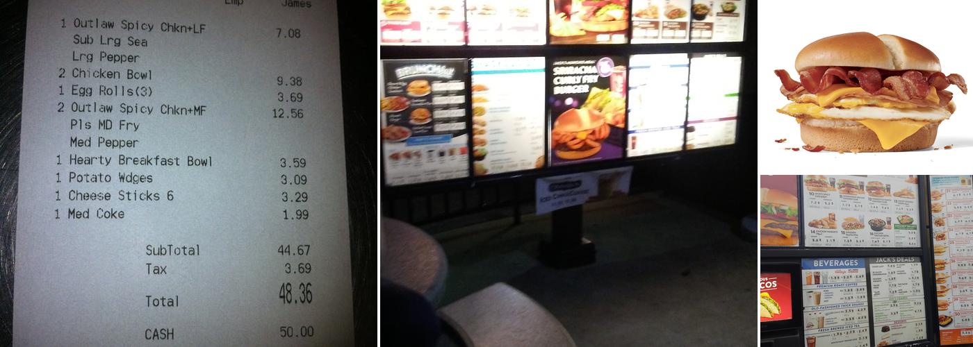 Jack In The Box Menu