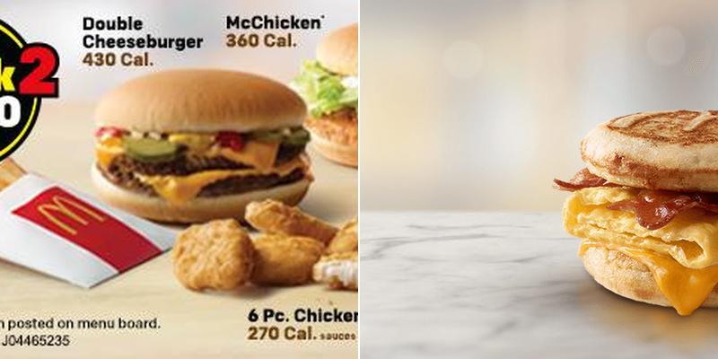 McDonald's Menu