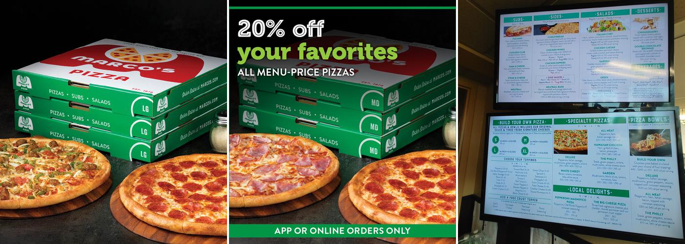 Marco's Pizza Menu
