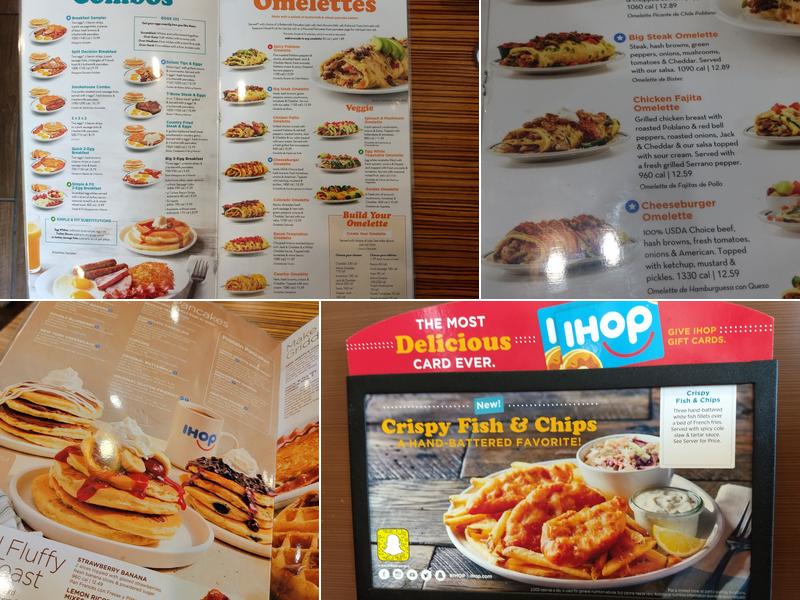 IHOP Menu