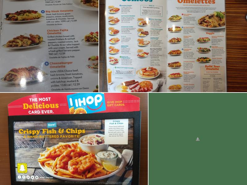 IHOP Menu