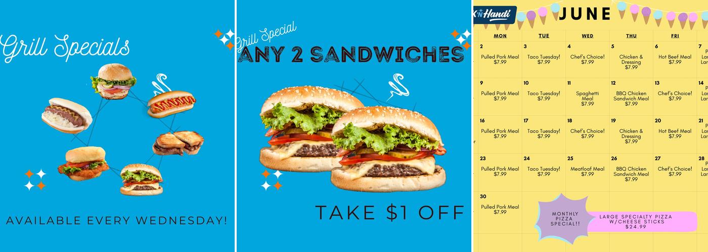 Godfather's Pizza Menu