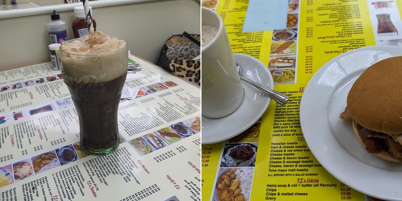 FJ's Restaurant Menu