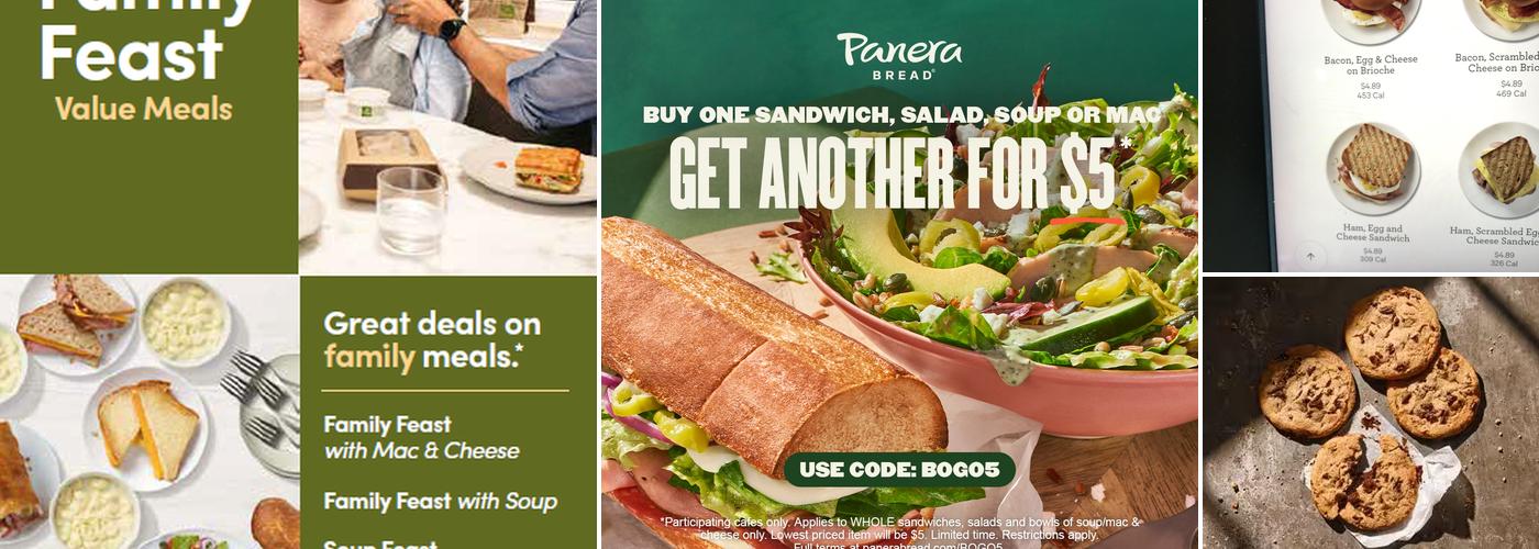 Panera Bread Menu