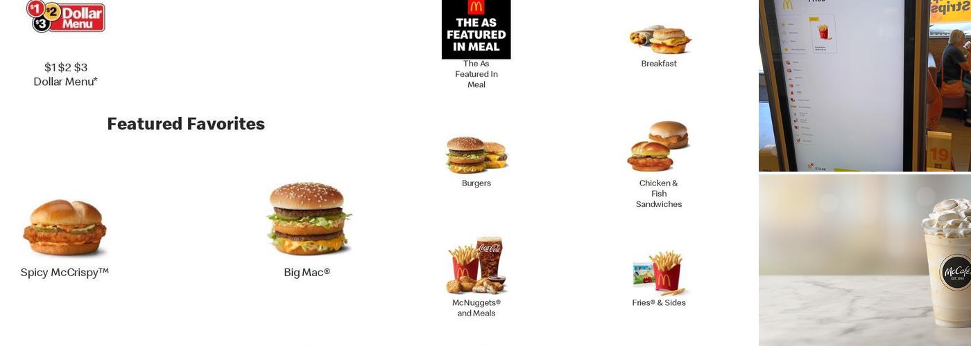 McDonald's Menu