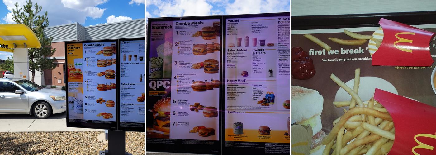 McDonald's Menu