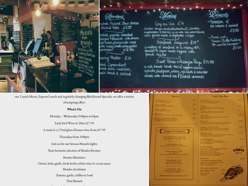 Le Mistral Wirksworth - French Restaurant Menu