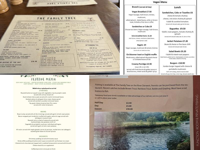 The Family Tree Menu