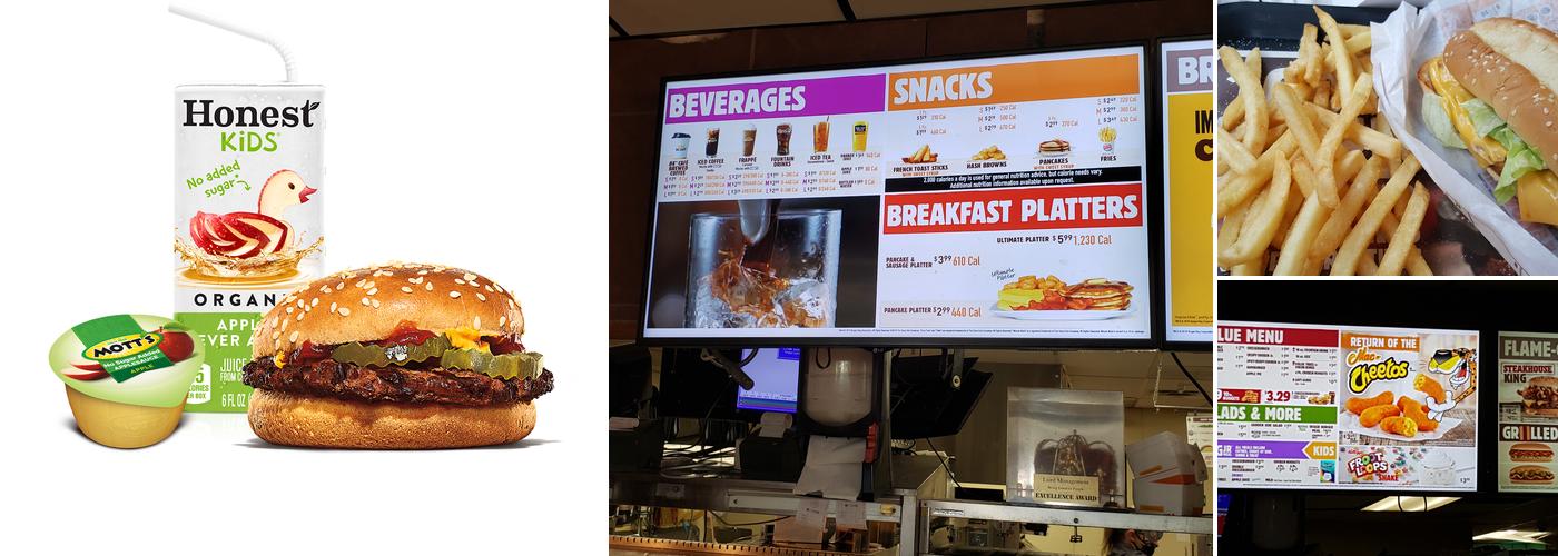 Burger King Menu