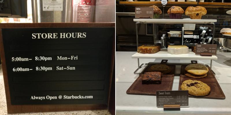 Starbucks Menu