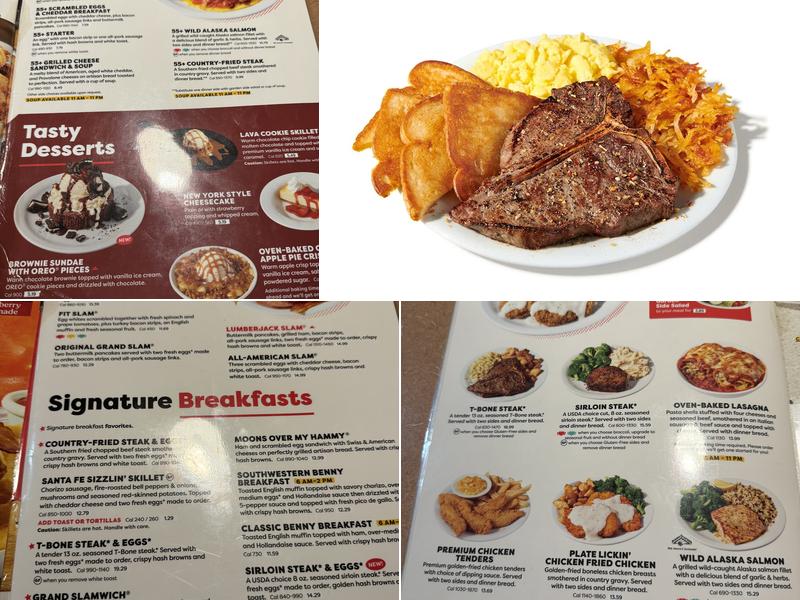 Denny's Menu