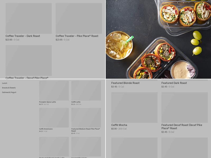 Starbucks Menu