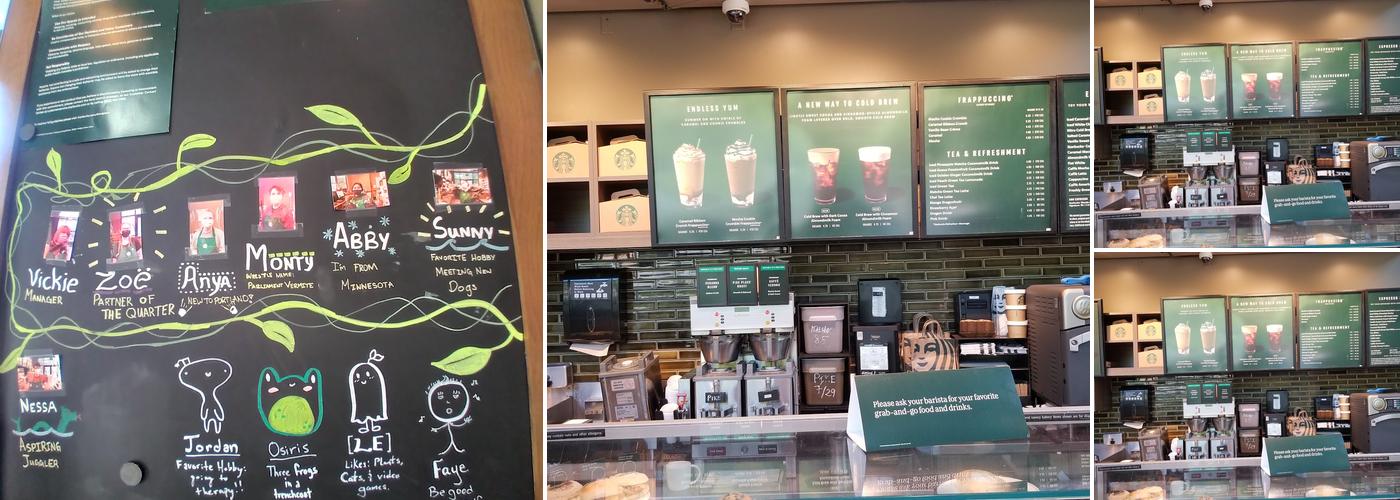 Starbucks Menu
