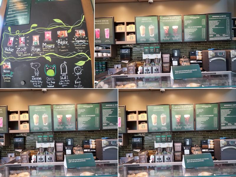 Starbucks Menu
