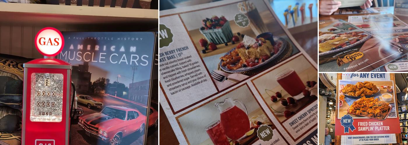 Cracker Barrel Old Country Store Menu