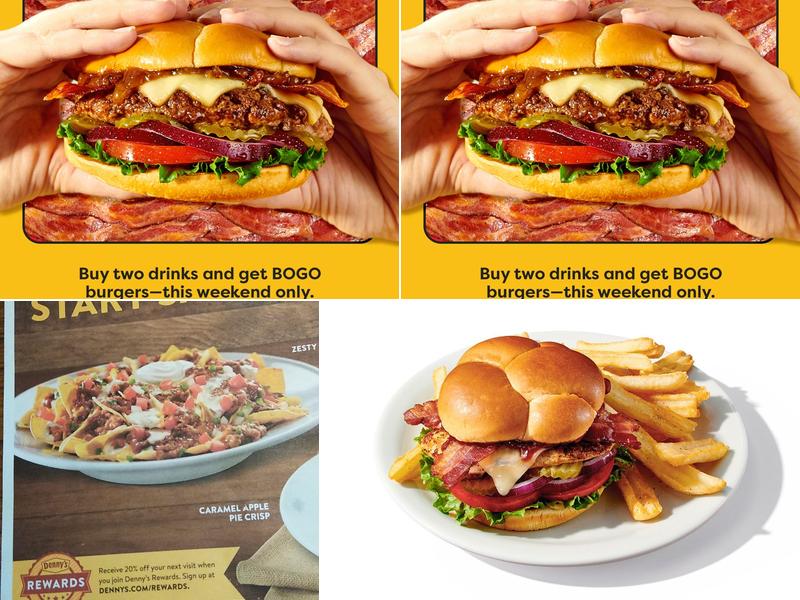 Denny's Restaurant Menu