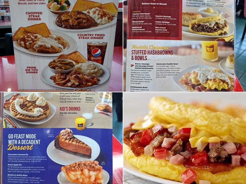 Huddle House Menu