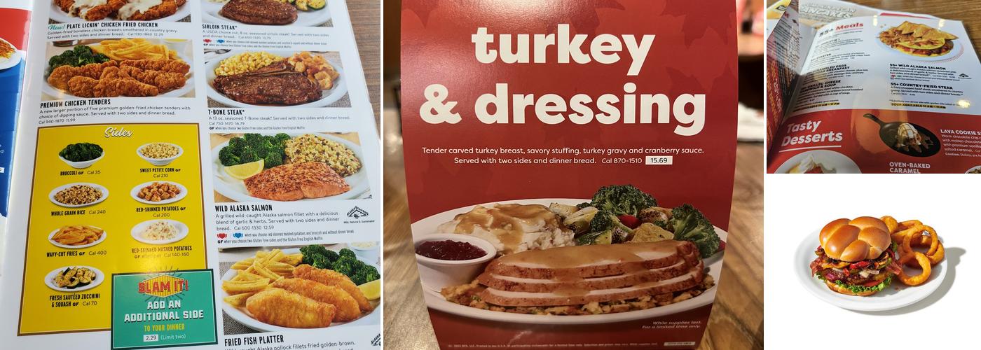 Denny's Menu