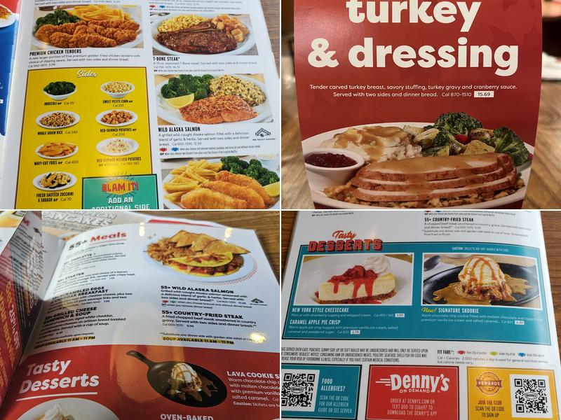 Denny's Menu