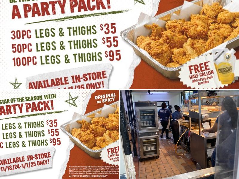 Church's Texas Chicken Menu